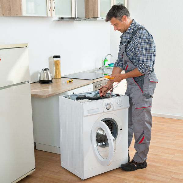 can you walk me through the steps of troubleshooting my washer issue in Hansell IA